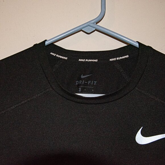 Nike Running Dri Fit Long Sleeve Men Med - Picture 2 of 3